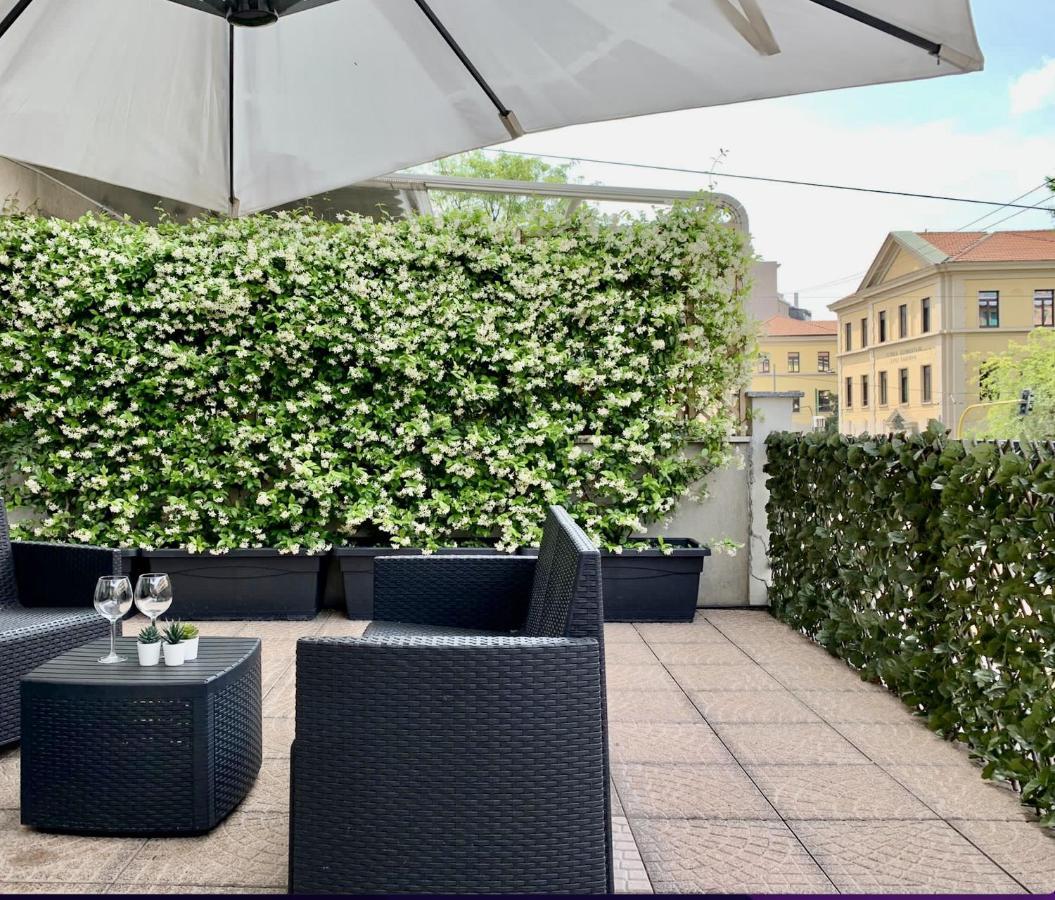 Apartamento Bright Terrace In Milano Exterior foto